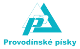 Provodínske písky a.s. Logo